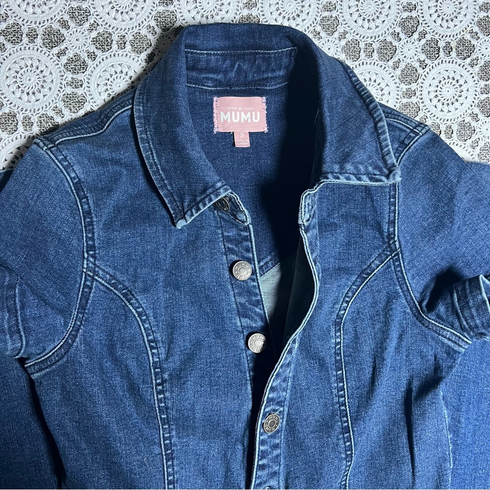 Show Me Your Mumu Everhart denim jumpsuit